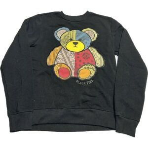 Black‎ Pike Bear Huge Fashion Exchange Men's Size S Crewneck Sweatshirt